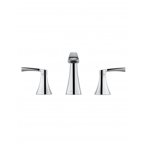 Смеситель для раковины на 3 отверстия WONZON & WOGHAND FLEX, Хром (WW-88083095-CR)
