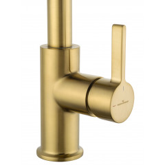 Смеситель для кухни c подключением фильтра WONZON & WOGHAND, Брашированное золото (WW-88458008-BG)