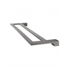 Полотенцедержатель двойной WONZON & WOGHAND ECLIPSE, Темный графит (WW-9111-GM)