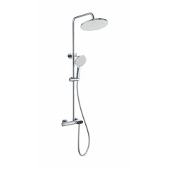 Душевая система с термостатом WONZON & WOGHAND MUSE Corno , Хром (WW-B2091-A-CR)