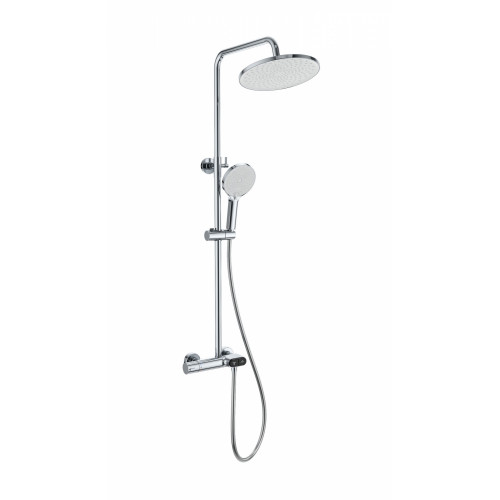 Душевая система с термостатом WONZON & WOGHAND MUSE Corno , Хром (WW-B2091-A-CR)