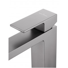 Смеситель для раковины WONZON & WOGHAND CUBE, Темный графит (WW-88139016-BGM)