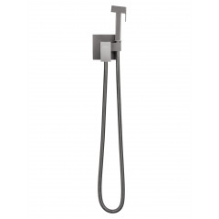 Смеситель с гигиеническим душем встраиваемый WONZON & WOGHAND, Темный графит (WW-88829903-BGM)