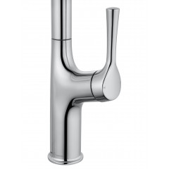 Смеситель для кухни с выдвижным изливом WONZON & WOGHAND, Хром (WW-AE54123-CR)