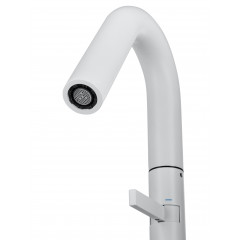 Смеситель для раковины высокий WONZON & WOGHAND, Белый матовый (WW-6068-MW)