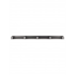 Вешалка с 5 крючками для ванной WONZON & WOGHAND ECLIPSE, Темный графит (WW-9155-GM)