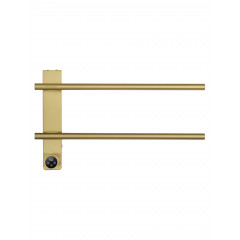 Полотенцесушитель электрический WONZON & WOGHAND NÜRNBERG, Брашированное золото (WW-AL342-BG)