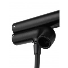 Смеситель для ванны с душевым гарнитуром и термостатом WONZON & WOGHAND LOOP, Черный матовый (WW-311-00-508)