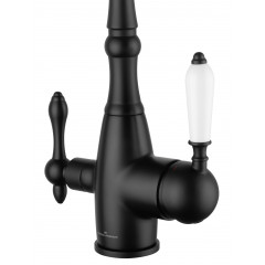 Смеситель для кухни c подключением фильтра WONZON & WOGHAND, Черный матовый (WW-88458006-MB)