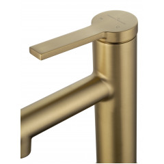 Смеситель для раковины с функцией полоскания WONZON & WOGHAND, Брашированное золото (WW-H1017-BG)