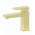 Смеситель для раковины WONZON & WOGHAND CUBE 2.0, Брашированное золото (WW-88018068-BG)