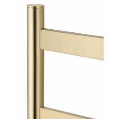 Полотенцесушитель электрический напольный WONZON & WOGHAND ESSEN, Брашированное золото (WW-A407-BG)