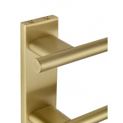 Полотенцесушитель электрический WONZON & WOGHAND NÜRNBERG, Брашированное золото (WW-AL342-BG)