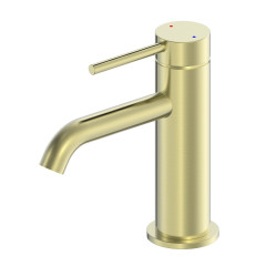 Смеситель для раковины WONZON & WOGHAND STICK, Брашированное золото (WW-88139017-BG)
