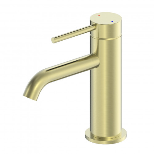 Смеситель для раковины WONZON & WOGHAND STICK, Брашированное золото (WW-88139017-BG)