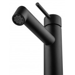 Смеситель для раковины WONZON & WOGHAND, Черный матовый (WW-H1063-MB)