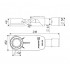 Душевой трап 90 см WONZON & WOGHAND, Брашированный никель (WW-65409T-BR)