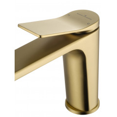 Смеситель для раковины WONZON & WOGHAND, Брашированное золото (WW-XH-012-BG)