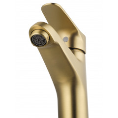 Смеситель для раковины WONZON & WOGHAND, Брашированное золото (WW-A40212-BG)