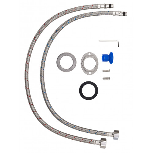 Смеситель для раковины высокий WONZON & WOGHAND FLEX, Брашированное золото (WW-88019072-BG)