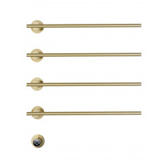 Полотенцесушитель электрический встраиваемый WONZON & WOGHAND DORTMUND, Брашированное золото (WW-A364-BG)