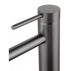 Смеситель для раковины высокий WONZON & WOGHAND STICK, Темный графит (WW-88239017-BGM)