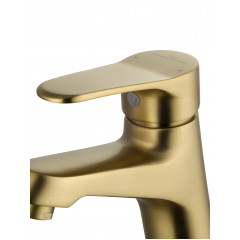 Смеситель для раковины WONZON & WOGHAND, Брашированное золото (WW-A40212-BG)