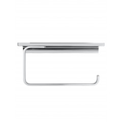 Держатель для туалетной бумаги с полкой WONZON & WOGHAND ECLIPSE, Хром (WW-9126-CR)