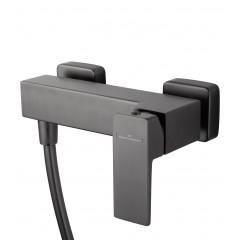 Смеситель для душа WONZON & WOGHAND CUBE 2.0, Темный графит (WW-88048068-BGM)