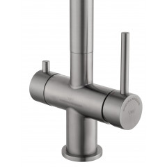 Смеситель для кухни c подключением фильтра WONZON & WOGHAND, Брашированный никель (WW-3211-BS)