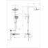 Душевая система с термостатом WONZON & WOGHAND MUSE Forte, Белый матовый (WW-B3580-MW)