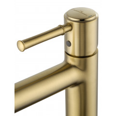 Смеситель для раковины высокий WONZON & WOGHAND TOR, Брашированное золото (WW-88019073-BG)