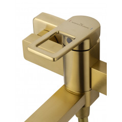 Смеситель для ванны с душем WONZON & WOGHAND FRAME, Брашированное золото (WW-88639010- BG)
