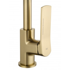 Смеситель для кухни WONZON & WOGHAND, Брашированное золото (WW-L1006-BG)