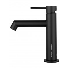 Смеситель для раковины WONZON & WOGHAND, Черный матовый (WW-H1063-MB)