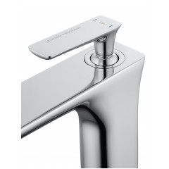 Смеситель для раковины высокий WONZON & WOGHAND SHARK, Хром (WW-481102-CR)