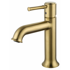 Смеситель для раковины WONZON & WOGHAND TOR, Брашированное золото (WW-88018073-BG)