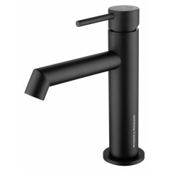 Смеситель для раковины WONZON & WOGHAND, Черный матовый (WW-H1063-MB)