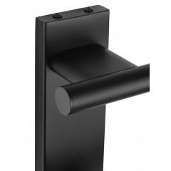 Полотенцесушитель электрический WONZON & WOGHAND NÜRNBERG, Черный матовый (WW-AL344-MB)