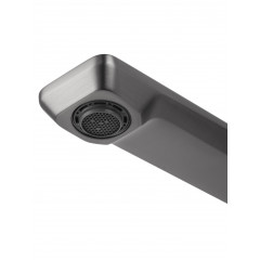 Смеситель для раковины встраиваемый WONZON & WOGHAND DIAMOND, Темный графит (WW-88869011-BGM )