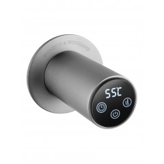 Полотенцесушитель электрический встраиваемый WONZON & WOGHAND BADEN, Брашированный никель (WW-AL366-BR)