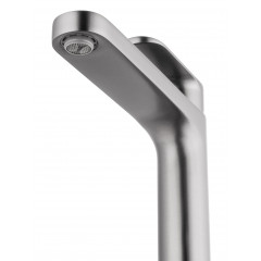 Смеситель для раковины высокий WONZON & WOGHAND, Темный графит (WW-H1034-BGG)