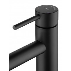 Смеситель для раковины WONZON & WOGHAND, Черный матовый (WW-H1063-MB)