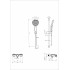 Смеситель для душа с гарнитуром WONZON & WOGHAND ClickPlate, Хром (WW-B2052-A-CR)