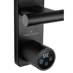 Полотенцесушитель электрический WONZON & WOGHAND NÜRNBERG, Черный матовый (WW-AL344-MB)