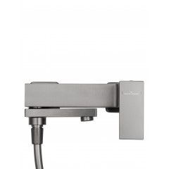 Смеситель для ванны с душем WONZON & WOGHAND CUBE, Темный графит (WW-88639016-BGM)