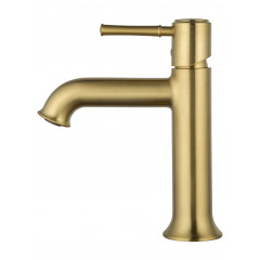 Смеситель для раковины WONZON & WOGHAND TOR, Брашированное золото (WW-88018073-BG)