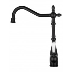 Смеситель для кухни c подключением фильтра WONZON & WOGHAND, Черный матовый (WW-88458006-MB)