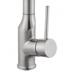 Смеситель для кухни с выдвижным изливом WONZON & WOGHAND, Брашированный никель (WW-A21252-BS)