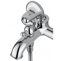 Смеситель для ванны с душем WONZON & WOGHAND STEAM, Хром (WW-88639008-CR)